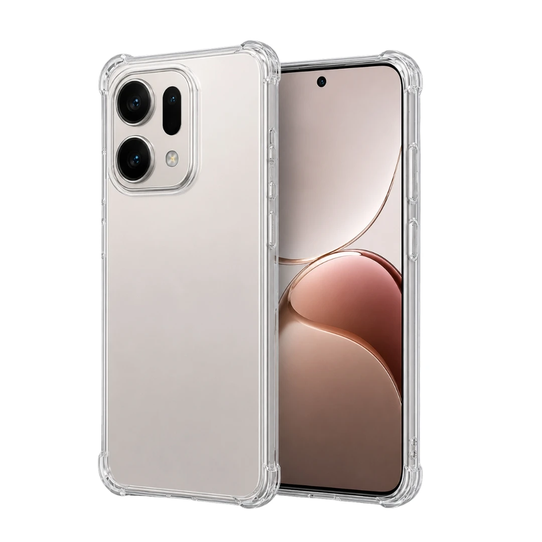 Oppo Find X9s Crystal Clear Transparent Back Cover
